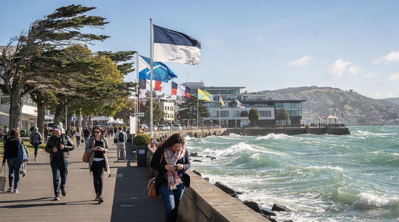 Why is Wellington called the Windy City? — The real geography behind Wellington's Windy City reputation: Cook Strait's wind