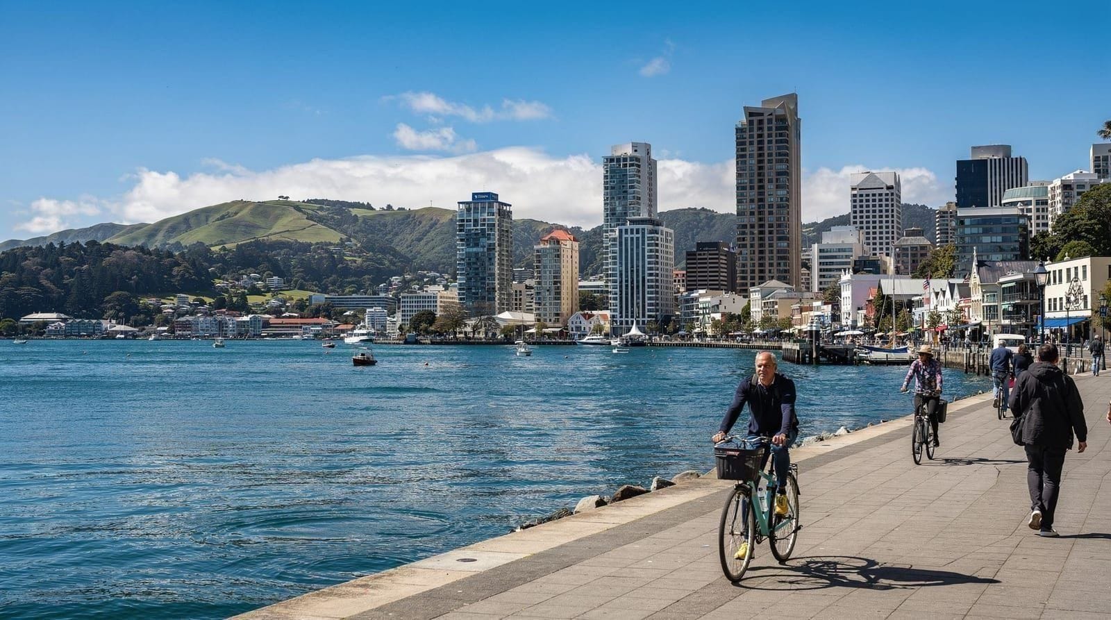 Wellington waterfront, New Zealand