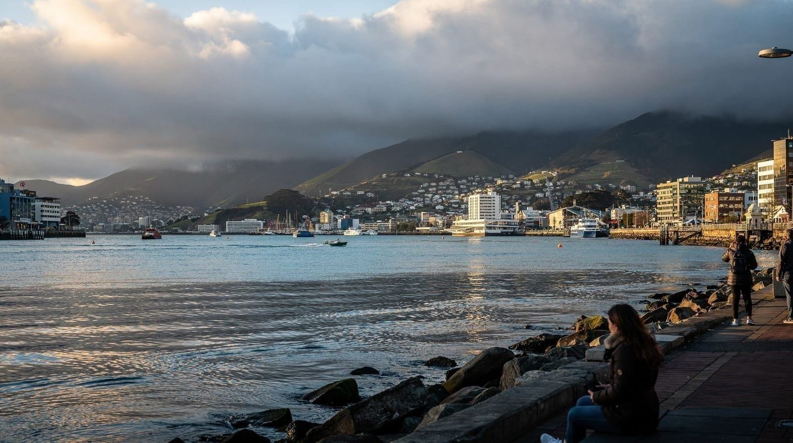 Wellington in winter — Wellington in winter (June-August): 8-14°C, rain and stronger winds, but 30-40% 